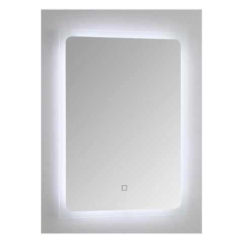 Square LED Bathroom Wall Mirror | 19.5X27.5 in