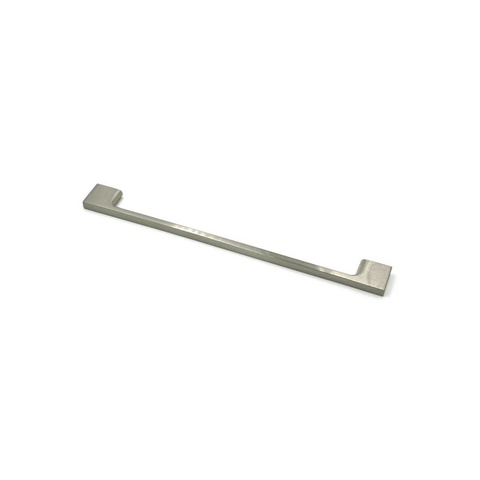 8-4/5 in Flat Cabinet Pull in Satin Nickel