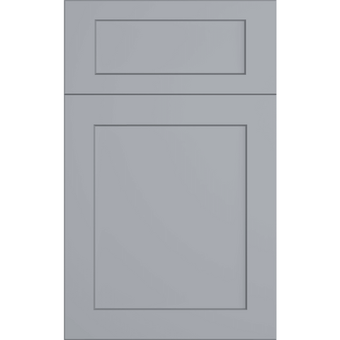 Cubitac Basic Oxford Pastel Shaker Light Grey Door Sample