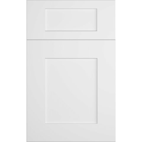 Cubitac Prestige Dover Latte Shaker White Door Sample