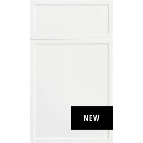 Fabuwood Allure Luna Dove Shaker White Door Sample