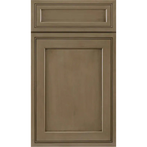 J&K Transitional H8 Hazel Recessed Panel Grey Door Sample