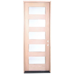 3/0x8/0 Mahogany Exterior Prehung Doo...