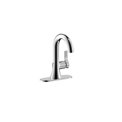 Ultra Faucet Nita Single Hole Single-Handle Bathroom Faucet in Chrome
