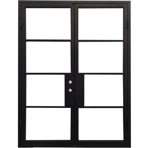 6/0x8/0 French Exterior Wrought Iron Prehung Door