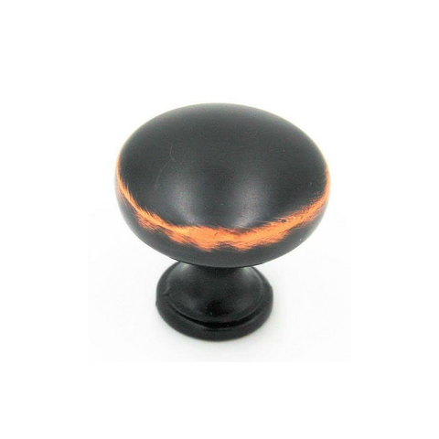 Round Cabinet Knob in Oil Rubbed Bronze