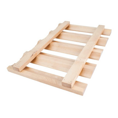 Stemware Rack 30" in Maple or Alder