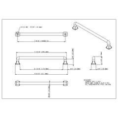 Griffin 192 mm Center-to-Center Bar Pull