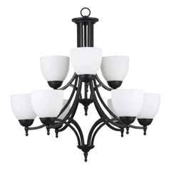 Fort Worth Upgrade 9-Light Chandelier - MB