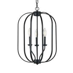 Victoria Series 3-Light Medium Entry Cage - MB