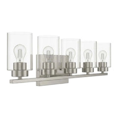 5-Light Clear Glass Vanity - NK