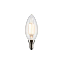 8W B10 Torpedo Candle LED Lamp 3000K Dimmable