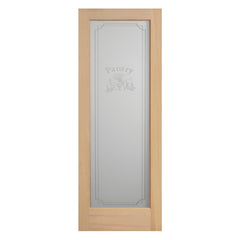 24 in x 80 in Hemlock Interior Door for Pantry