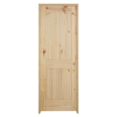 28 in x 80 in Cheyenne Knotty Pine Interior prehung Door