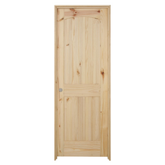 28 in x 80 in Cheyenne Knotty Pine Interior prehung Door