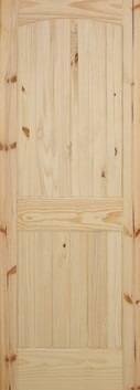 28 in x 80 in Cheyenne Knotty Pine Solid Core Interior Door Slab