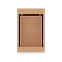 Modernform Cabinet Matte White 15" W X 34 1/2" H X 24" D  2 Drawer Base Cabinet