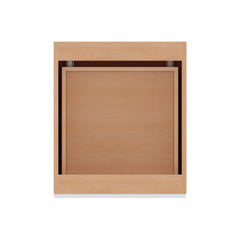 Modernform Cabinet Matte White 21" W X 34 1/2" H X 24" D  2 Drawer Base Cabinet