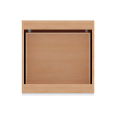 Modernform Cabinet Matte White 24" W X 34 1/2" H X 24" D  2 Drawer Base Cabinet