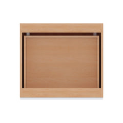 Modernform Cabinet Matte White 27" W X 34 1/2" H X 24" D  2 Drawer Base Cabinet