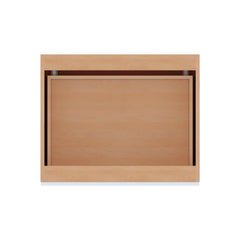 Modernform Cabinet Matte White 30" W X 34 1/2" H X 24" D  2 Drawer Base Cabinet