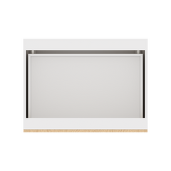 Modernform Cabinet Natural Oak 33" W X 34 1/2" H X 24" D  2 Drawer Base Cabinet