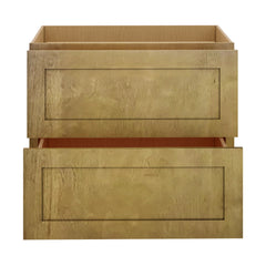 Modernform Cabinet Natural Shaker 36" W X 34 1/2" H X 24" D  2 Drawer Base Cabinet