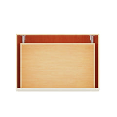 Modernform Cabinet Slim Dove White 36" W X 34 1/2" H X 24" D  2 Drawer Base Cabinet