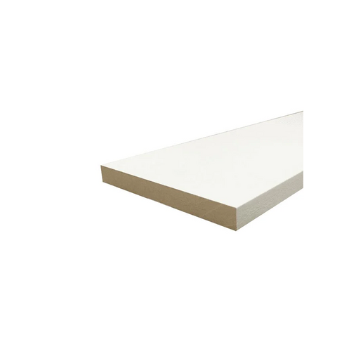 Woodgrain Millwork Primed MDF Base Molding 3 1/2 in X 17 ft