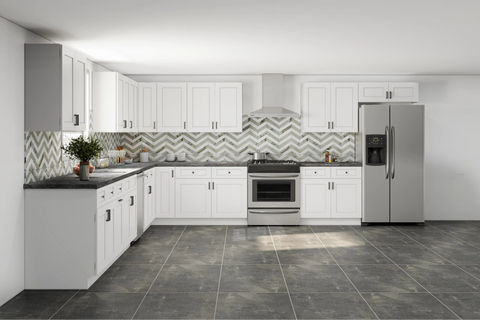 15 X 15 Fabuwood Allure Galaxy Frost Kitchen