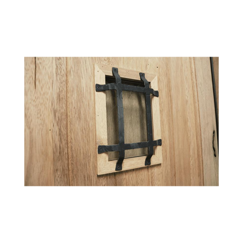 3/0x6/8 Speakeasy Mahogany Prehung Exterior Door