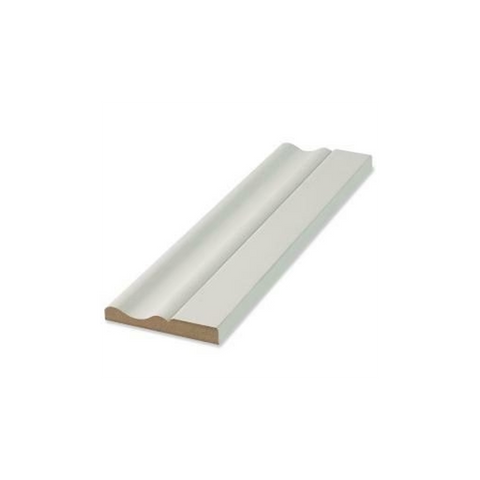 Woodgrain Millwork WM 48 Primed MDF Crown Molding 9/16 in. x 4 1/4 in x 16 ft.