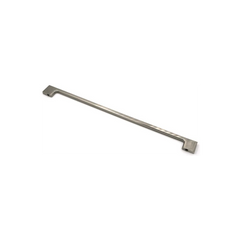 12-1/2 in Flat Cabinet Pull in Satin Nickel