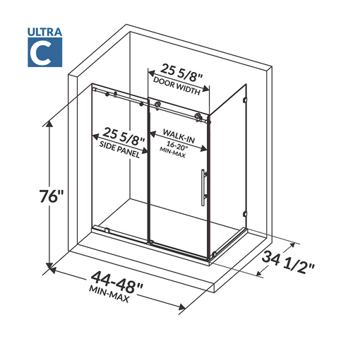 Onix+ by Royo Modern 24 in. Wall-Mount Grey Vanity Cabinet with Mirror