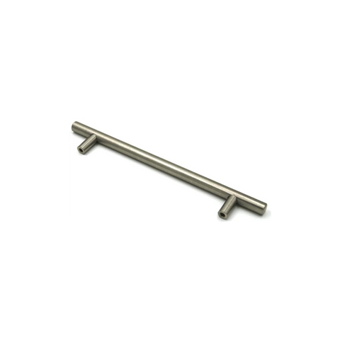 6-1/4 in Round Cabinet Pull in Satin Nickel