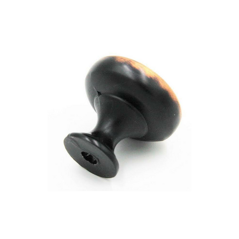 Round Cabinet Knob in Oil Rubbed Bronze