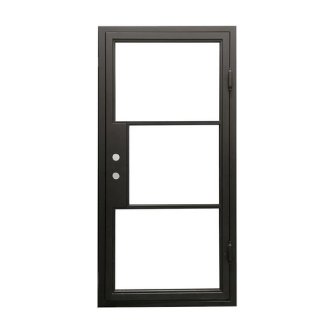 2/8x6/8 Wrought Iron Prehung Front Door