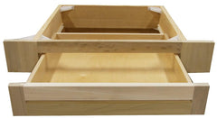 30 in Knee Drawer in Unfinished Poplar for Vanity Cabinet or Shaker Style