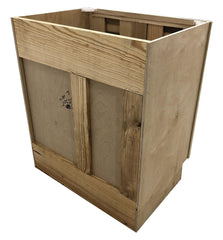 30 in Sink and Drawer Base Vanity Bathroom Cabinet in Unfinished Poplar or Shaker Style