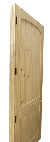 30 in x 96 in Knotty Pine Prehung Interior Door
