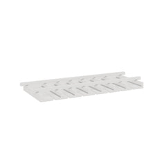 Modernform Cabinet White Shaker 30" W X 1 1/2" H X 12" D Wall Glass Rack