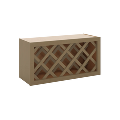 J&K Hazel H8 Wine Rack - 30" W x 15" H x 12" D