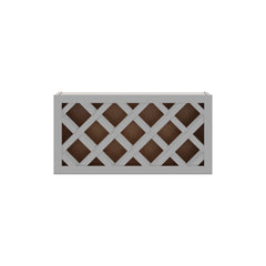 J&K Castle Grey S5 Wine Rack - 30" W x 15" H x 12" D