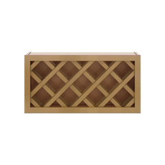 J&K Butterscotch B8 Wine Rack - 30" W x 15" H x 12" D