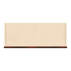 J&K Mahogany J5 Wine Rack - 30" W x 15" H x 12" D