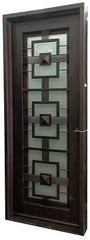 30x80 Malibu Exterior Wrought Iron Door