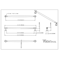 Jules 18" Center-to-Center Appliance Pull