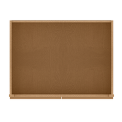 33’’W Farmhouse Sink Base Cabinet - Shaker Toffee - Kitchen Cabinets