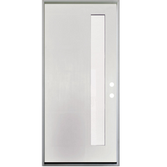 1-LITE OFFSITE, ACID ETCH FIBERGLASS DOOR UNFINISHED WHITE - AAADistributor.com