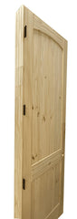 36 in x 96 in Knotty Pine Prehung Interior Door